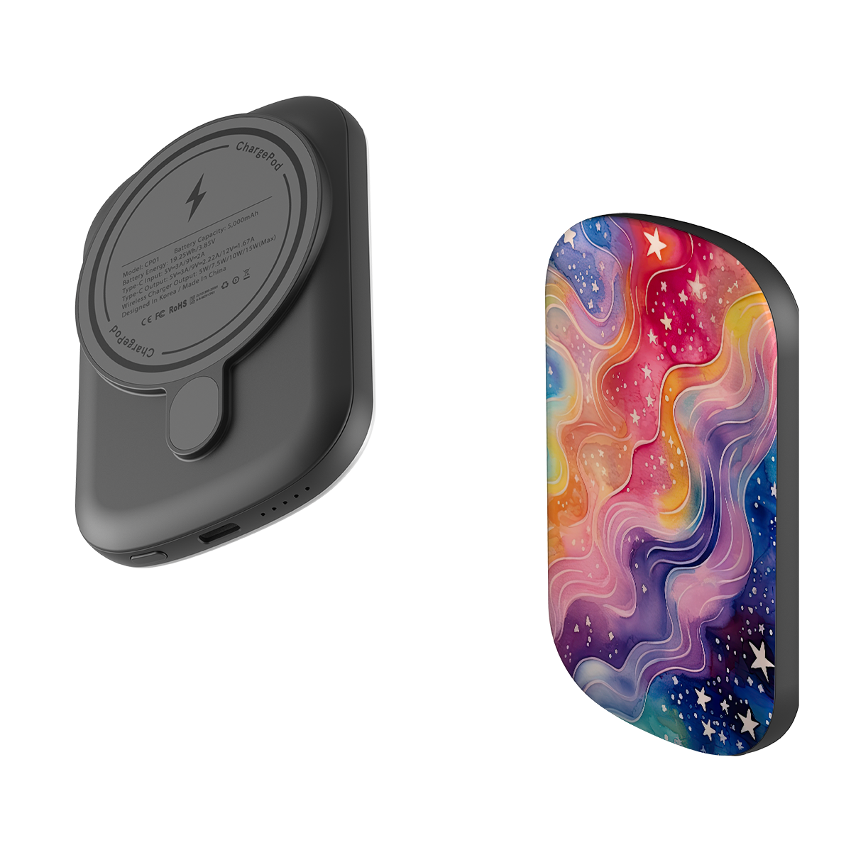 MagSafe Power Bank - Rainbow Stars V