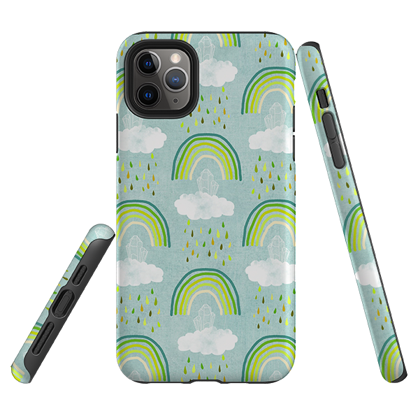 iPhone Tough Case - Rainbows And Crystals By Katherine Quinn