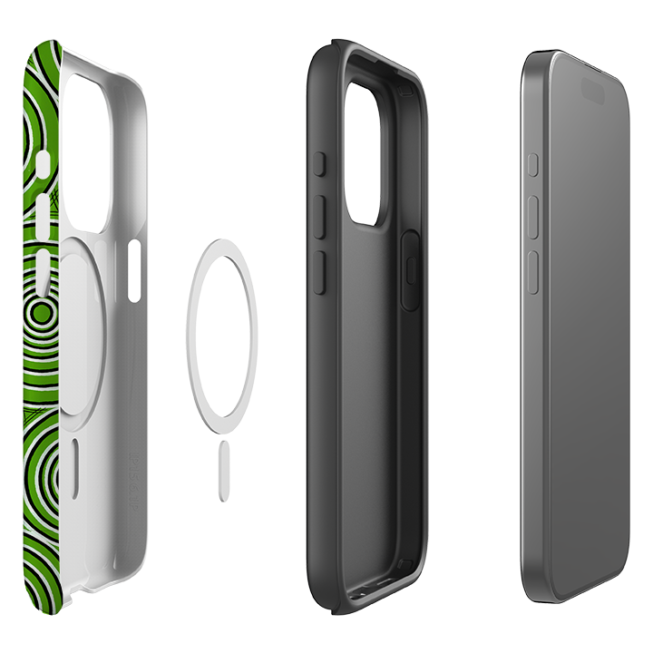 iPhone MagSafe Tough Case - Raindrops By Cressida Bell