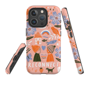 iPhone MagSafe Tough Case - Reconnect Orange By Lee Foster Wilson