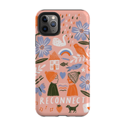 iPhone Tough Case - Reconnect Orange By Lee Foster Wilson