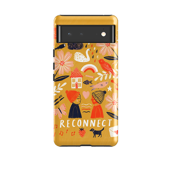 Google Tough Case -  Reconnect Yellow By Lee Foster Wilson