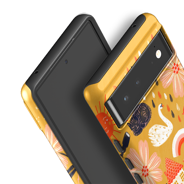 Google Tough Case -  Reconnect Yellow By Lee Foster Wilson