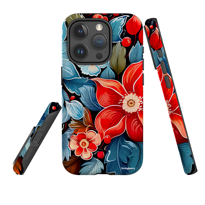 iPhone Tough Case - Red Bells