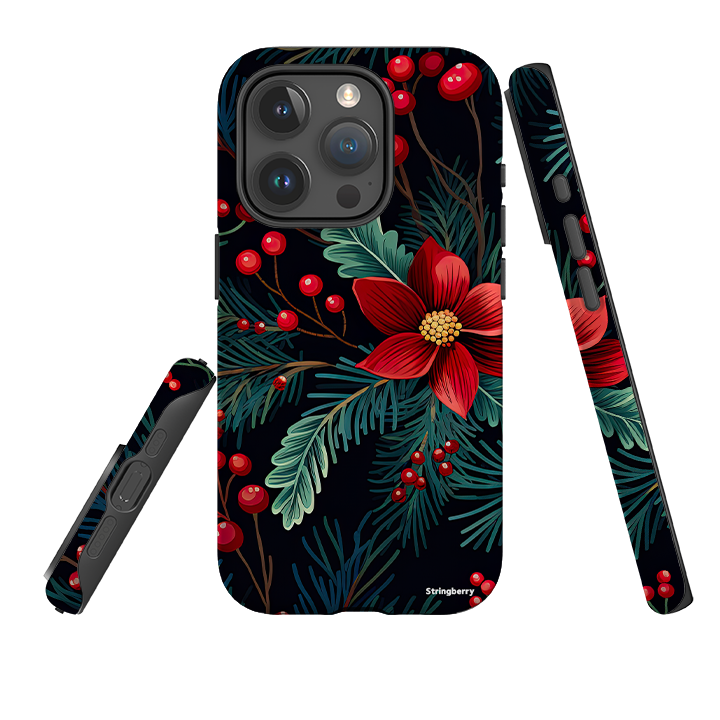 iPhone Tough Case - Red Berries II