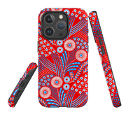 iPhone MagSafe Tough Case - Red Bouquet By Cressida Bell