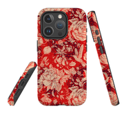 iPhone MagSafe Tough Case -  Red Peonies