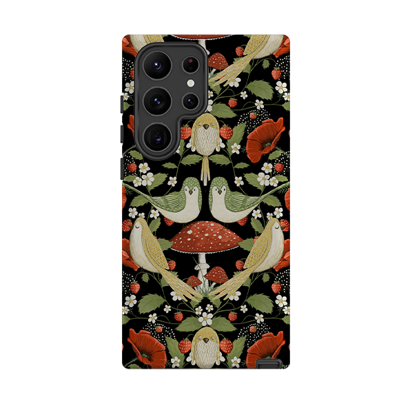 Samsung Tough  Case - Red Poppies By Maja Lindberg