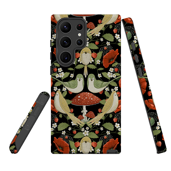 Samsung Tough  Case - Red Poppies By Maja Lindberg