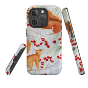 iPhone MagSafe Tough Case - Red Squirrels By Bex Parkin