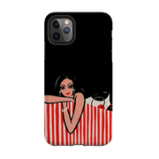 iPhone Tough Case - Red Stripe Sofa