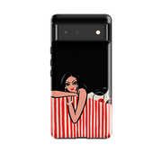 Google Tough Case -  Red Stripe Sofa