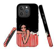 iPhone MagSafe Tough Case -  Red Stripe Sofa By Paul Thurlby