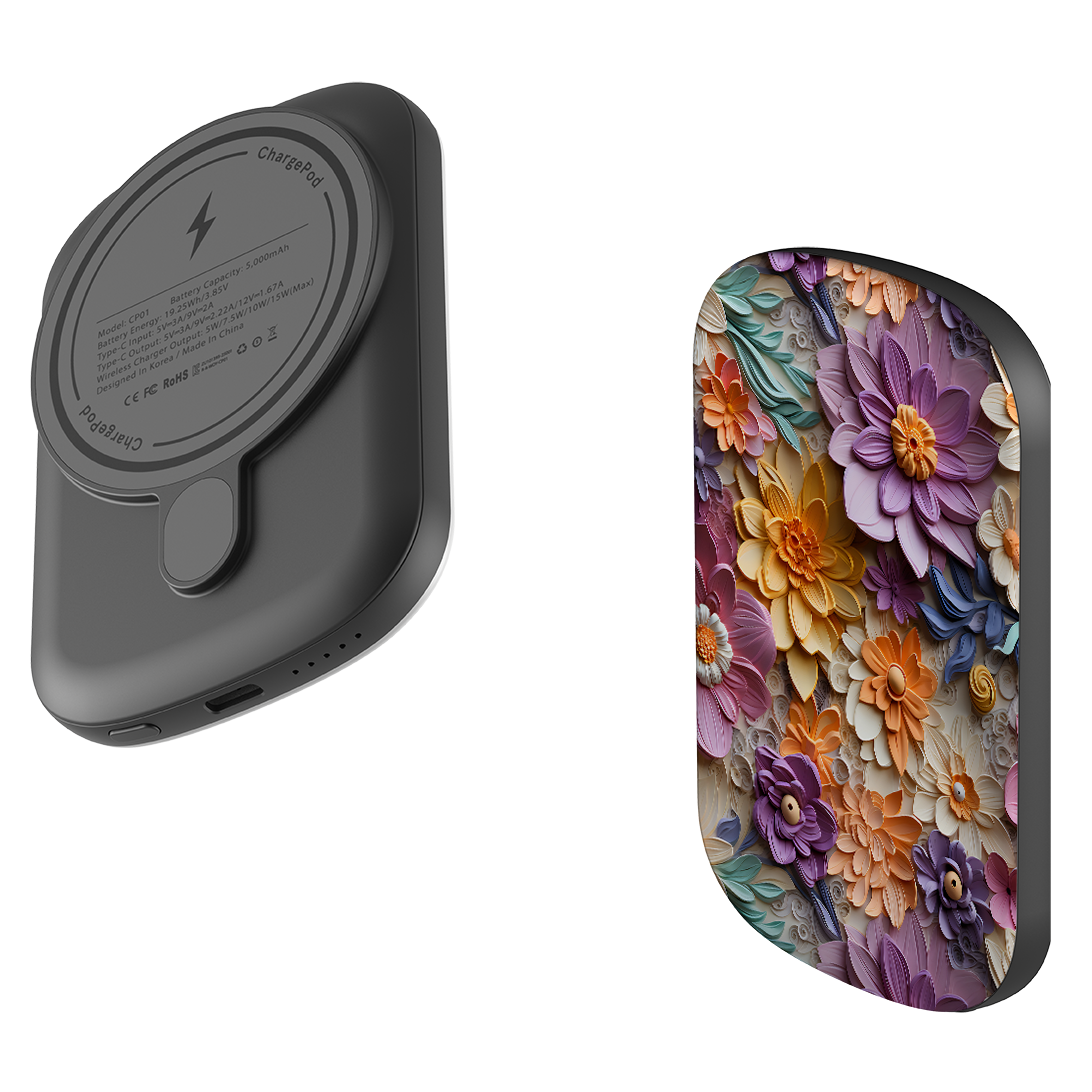 MagSafe Power Bank - Renata Floral