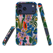 iPhone MagSafe Tough Case - Retro Tropical Floral