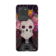 Samsung Tough Case - Ribbon Sugar Skull By Bex Parkin
