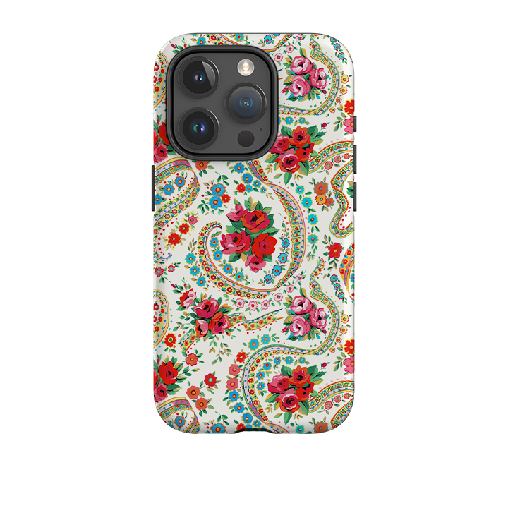iPhone Tough Case - Ribbons & Roses By Sarah Campbell