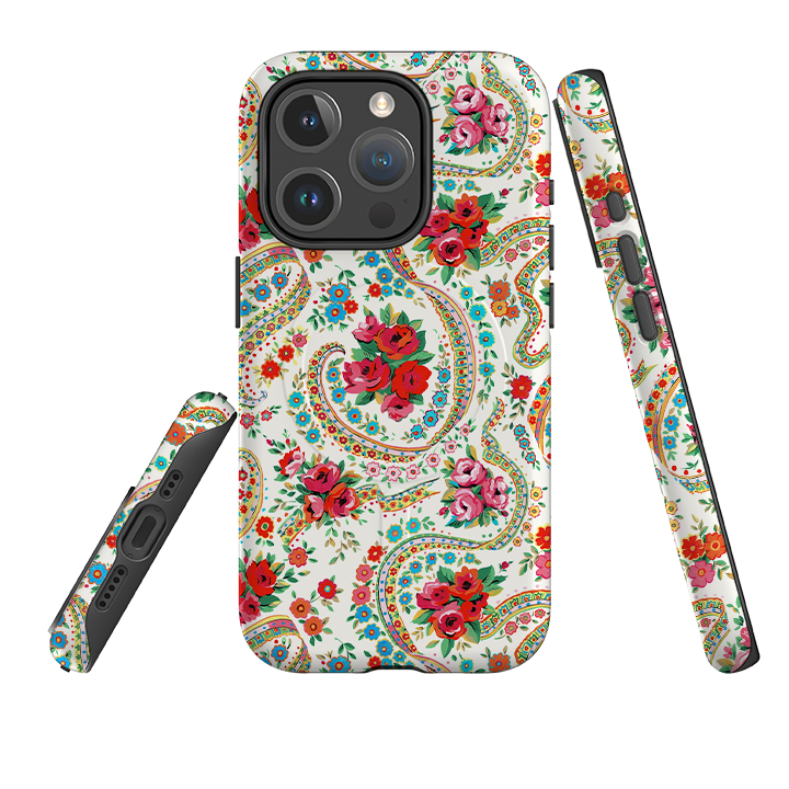 iPhone MagSafe Tough Case - Ribbons & Roses By Sarah Campbell