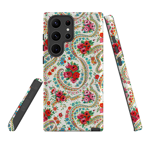 Samsung Tough  Case - Ribbons & Roses By Sarah Campbell