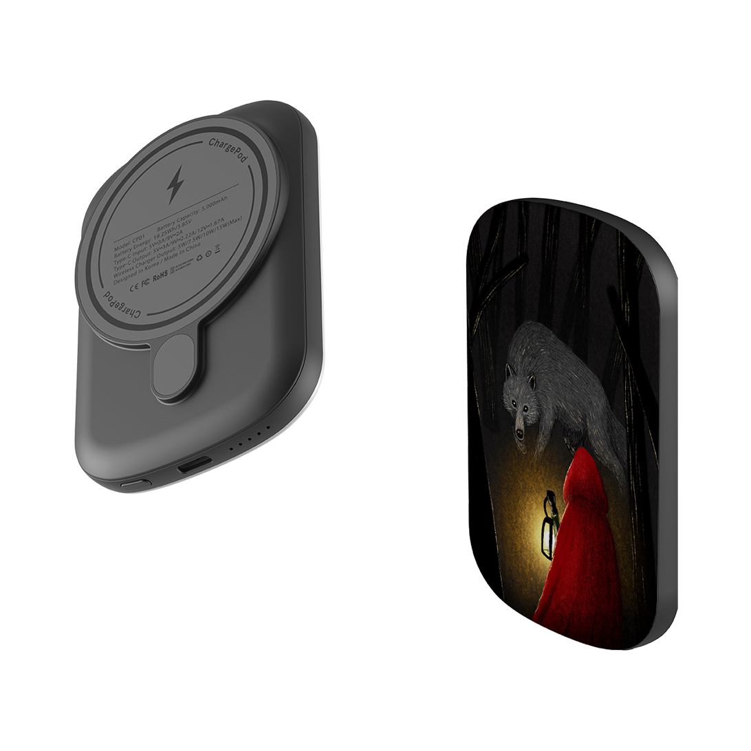 MagSafe Power Bank - Riding Hood By Anna Stead