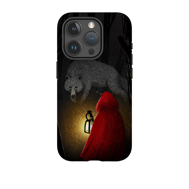 iPhone Tough Case - Riding Hood By Anna Stead