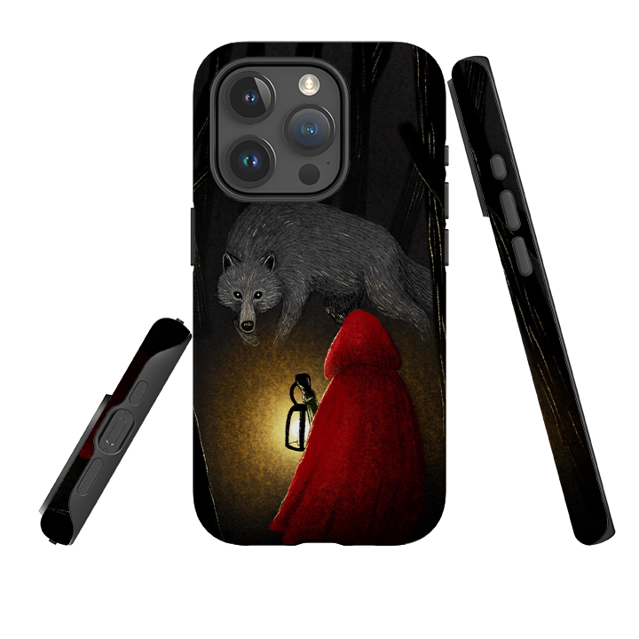 iPhone Tough Case - Riding Hood By Anna Stead