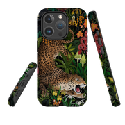 iPhone MagSafe Tough Case -  Roaring Leopard By Bex Parkin