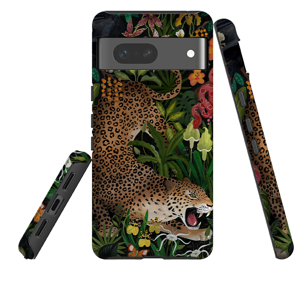 Google Tough Case -  Roaring Leopard By Bex Parkin