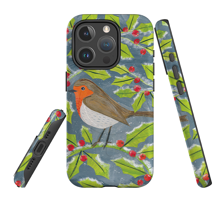iPhone MagSafe Tough Case - Robin By Tracey English