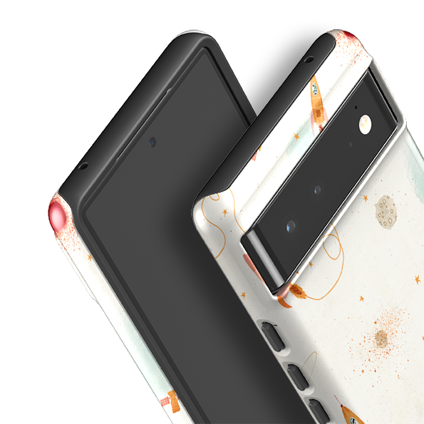 Google Tough Case -  Rockets Cream By Katherine Quinn
