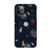 iPhone Tough Case - Rockets Midnight By Katherine Quinn