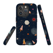 iPhone MagSafe Tough Case - Rockets Midnight By Katherine Quinn