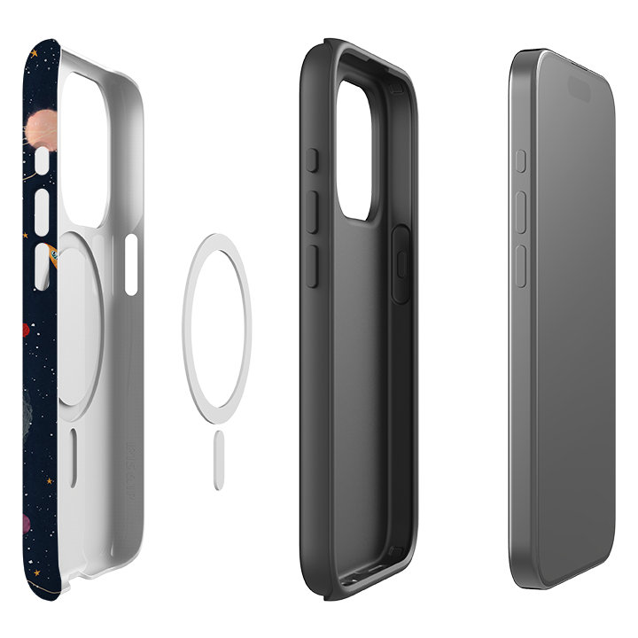 iPhone MagSafe Tough Case - Rockets Midnight By Katherine Quinn