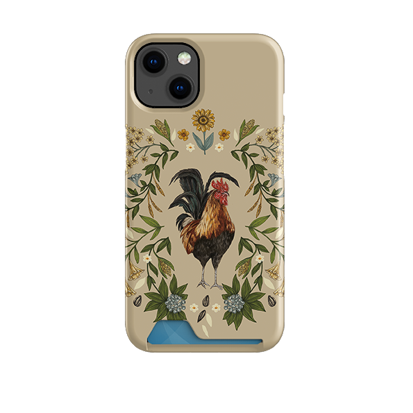 Rooster By Jade Mosinski Case and Card Case