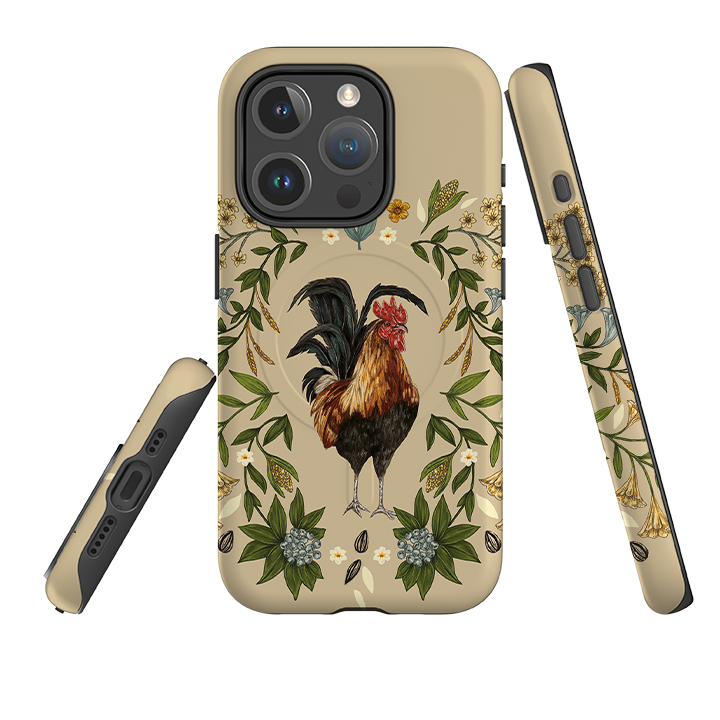 iPhone MagSafe Tough Case -  Rooster By Jade Mosinski