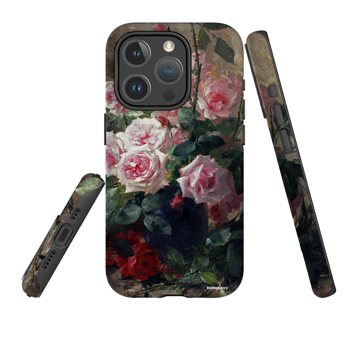 iPhone MagSafe Tough Case -  Rose Floral By Heritage