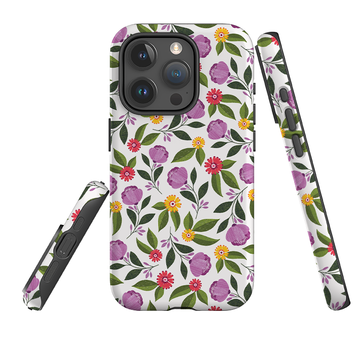 iPhone Tough Case - Rose Garden I By Ali Brookes
