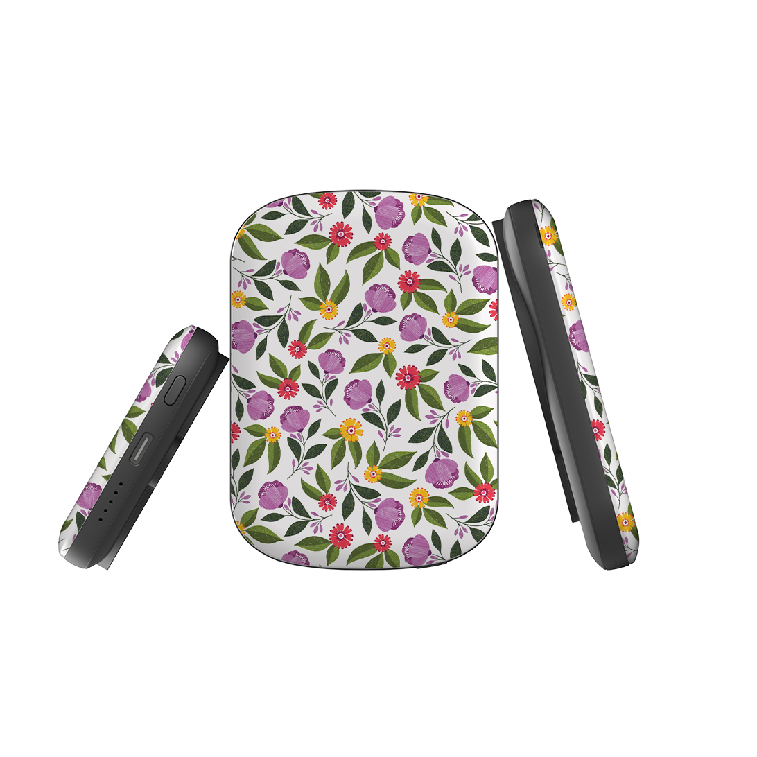 MagSafe Power Bank - Rose Garden I By Ali Brookes