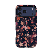 iPhone Tough Case - Rose Gold Galaxy Star