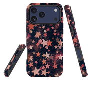 iPhone MagSafe Tough Case - Rose Gold Galaxy Star