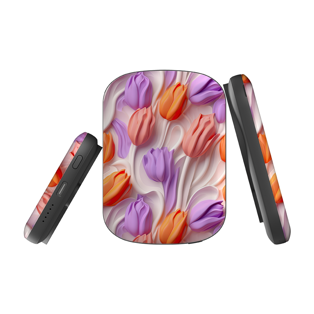 MagSafe Power Bank - Rotterdam Tulips