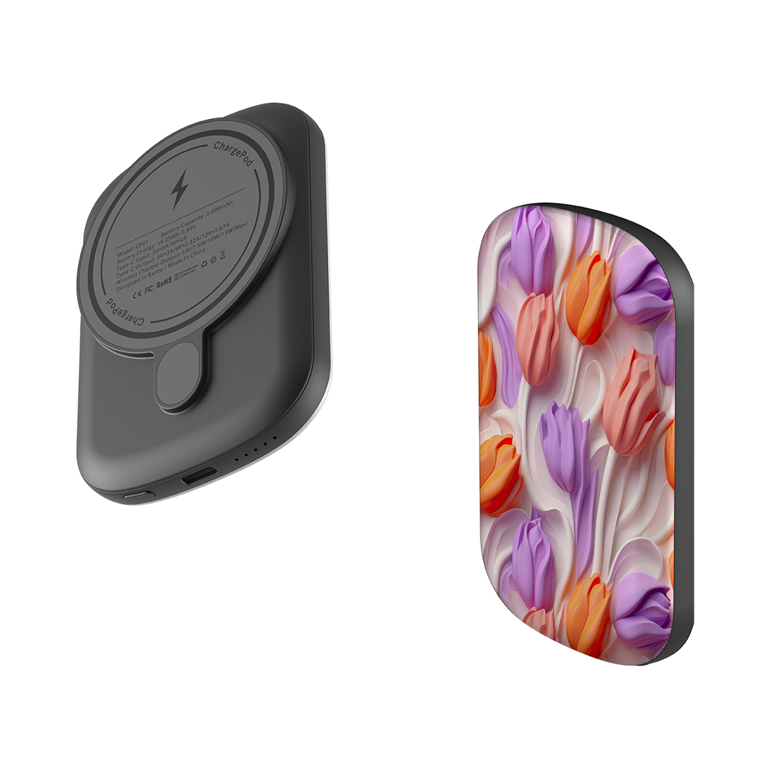 MagSafe Power Bank - Rotterdam Tulips