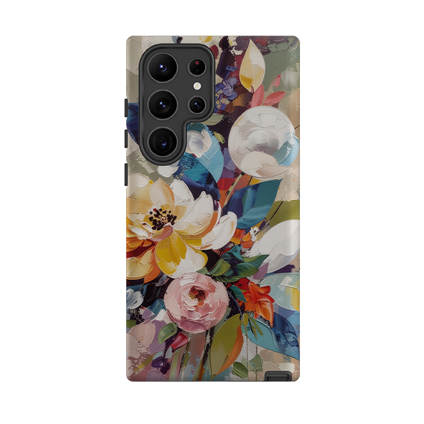 Samsung Tough  Case - Royal Summer Floral