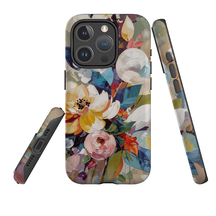 iPhone MagSafe Tough Case - Royal Summer Floral