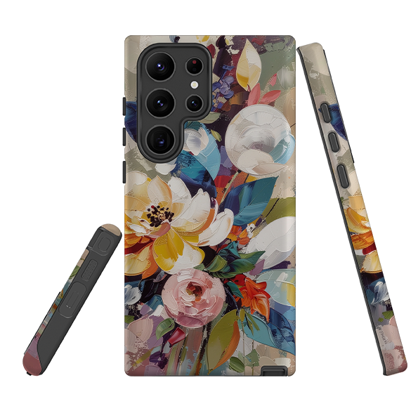 Samsung Tough  Case - Royal Summer Floral