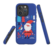 iPhone MagSafe Tough Case - Santa and Bird