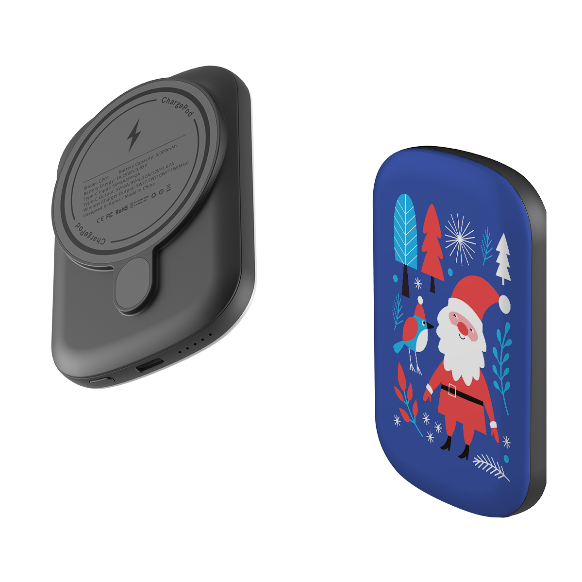 MagSafe Power Bank - Santa and Bird