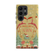 Samsung Tough Case - Santa Claus Is Coming To Town By Maja Lindberg