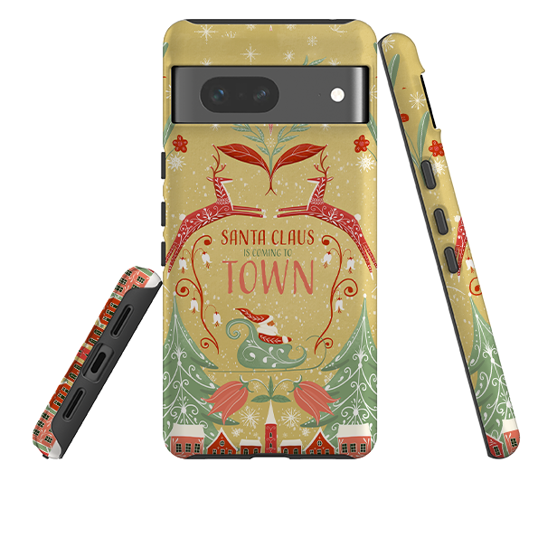 Google Tough Case - Santa Claus Is Coming To Town By Maja Lindberg