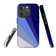 iPhone MagSafe Tough Case - Sapphire Fan By Kitty Joseph